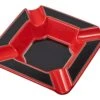 Visol Festus Large Cigar Ashtray - Matte Black And Red -Cigar Store visol festus large cigar ashtray red 49