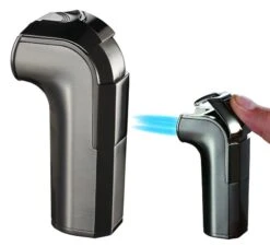Visol Handle Triple Jet Flame Satin Gunmetal Cigar Lighter 3 Visol Handle Triple Jet Flame Satin Gunmetal Cigar Lighter -Cigar Store visol handle triple jet flame satin gunmetal cigar lighter 149