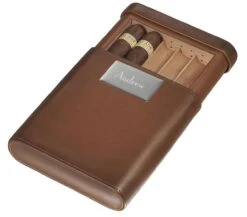 Visol Larsen Leather Five Cigar Travel Case -Cigar Store visol larsen leather five cigar travel case 72