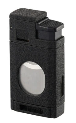 Visol LighCut Black Triple Torch Flame Lighter And Cigar Cutter 4 Visol LighCut Black Triple Torch Flame Lighter And Cigar Cutter -Cigar Store visol lighcut triple torch flame lighter and cigar cutter 51