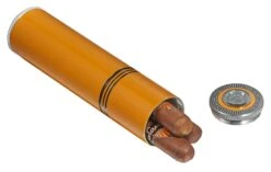 Visol Little Joe Travel Humidor - Yellow