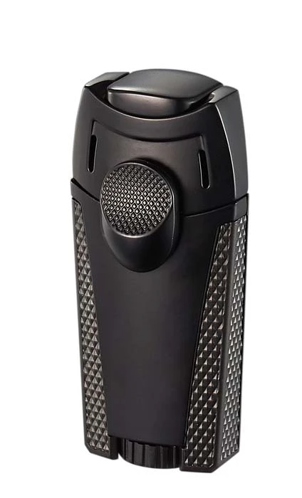 Visol Meru Dual Torch Cigar Lighter - Black Visol Meru Dual Torch Cigar Lighter - Black -Cigar Store visol meru dual torch cigar lighter black 59