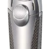 Visol Meru Dual Torch Cigar Lighter - Silver 1 Visol Meru Dual Torch Cigar Lighter - Silver -Cigar Store visol meru dual torch cigar lighter silver 51