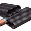 Visol Night Carbon Fiber Cigar Case - 3 60 Ring Gauge Cigars -Cigar Store visol night carbon fiber cigar case 3 60 ring gauge cigars 54