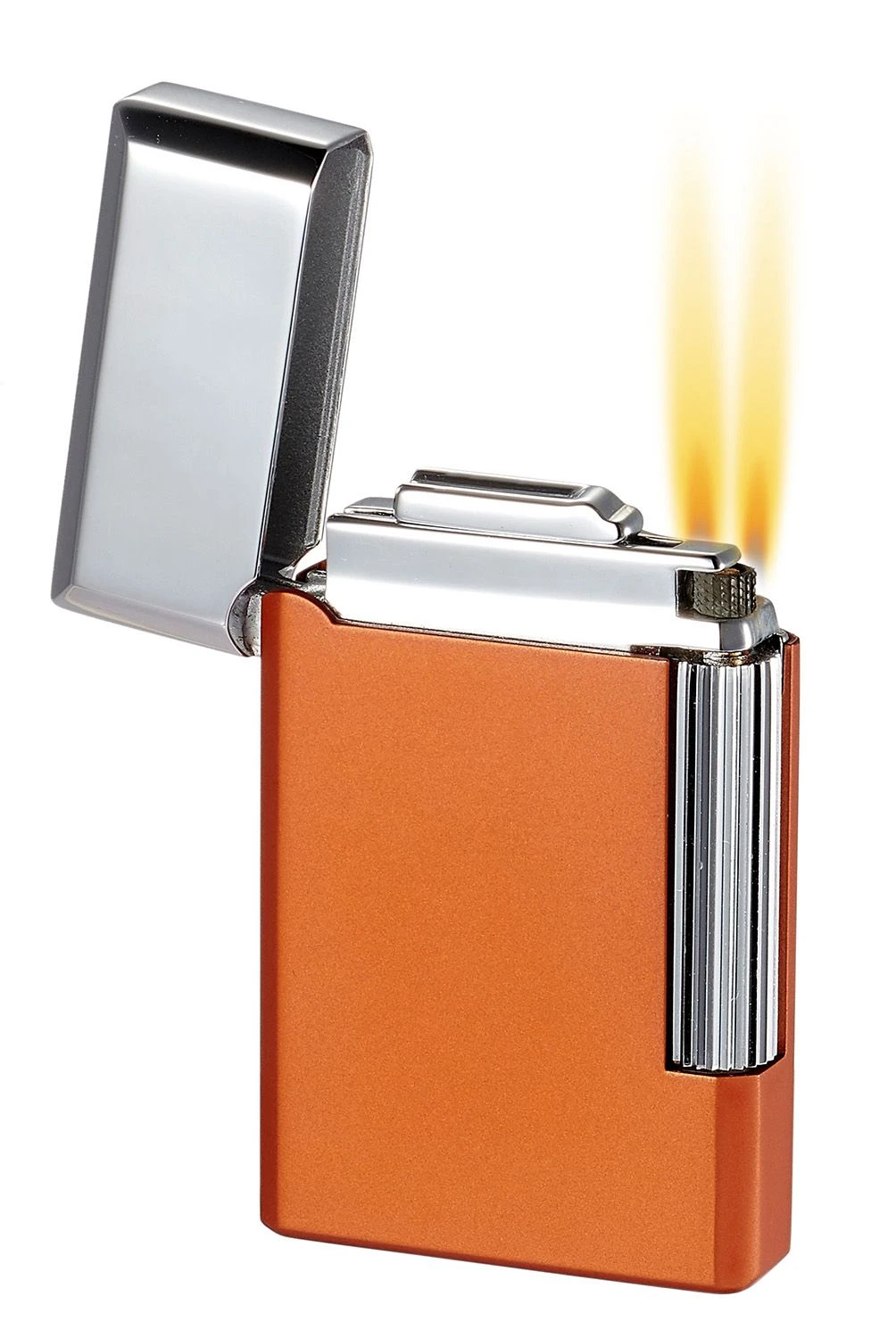 Visol Pyxis Burnt Orange Flint Lighter Visol Pyxis Burnt Orange Flint Lighter -Cigar Store visol pyxis burnt orange flint lighter 59