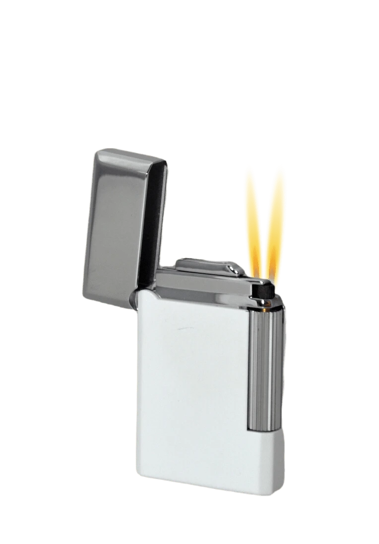 Visol Pyxis White Flint Lighter Visol Pyxis White Flint Lighter -Cigar Store visol pyxis white flint lighter 59