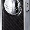 Visol Infinity Double Torch Carbon Fiber Chrome Cigar Lighter 2 Visol Infinity Double Torch Carbon Fiber Chrome Cigar Lighter -Cigar Store visol quot infinity quot double torch carbon fiber chrome cigar lighter 55