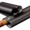 Visol Night Real Carbon Fiber Cigar Case - Holds 2 Cigars -Cigar Store visol quot night quot real carbon fiber cigar case holds 2 58 ring gauge cigars 41