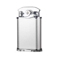 Visol Retro Triple Flame Cigar Lighter - Silver & Chrome -Cigar Store visol retro triple flame cigar lighter silver chrome 77