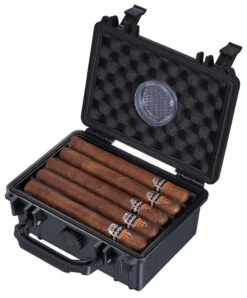 Visol Rider Hard Plastic Travel Humidor - 15 Cigars -Cigar Store visol rider hard plastic travel cigar humidor 15 cigars 87