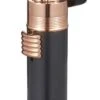 Visol Saddle Triple Torch Lighter -Black And Rose Gold 2 Visol Saddle Triple Torch Lighter -Black And Rose Gold -Cigar Store visol saddle triple torch lighter black and rose gold 77