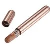 Visol Sigma Rose Gold Finish Stainless Steel Cigar Tube -Cigar Store visol sigma rose gold finish stainless steel cigar tube 53