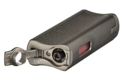 Visol Tiger Double Flame Cigar Lighter - Gunmetal 4 Visol Tiger Double Flame Cigar Lighter - Gunmetal -Cigar Store visol tiger double flame cigar lighter black 152