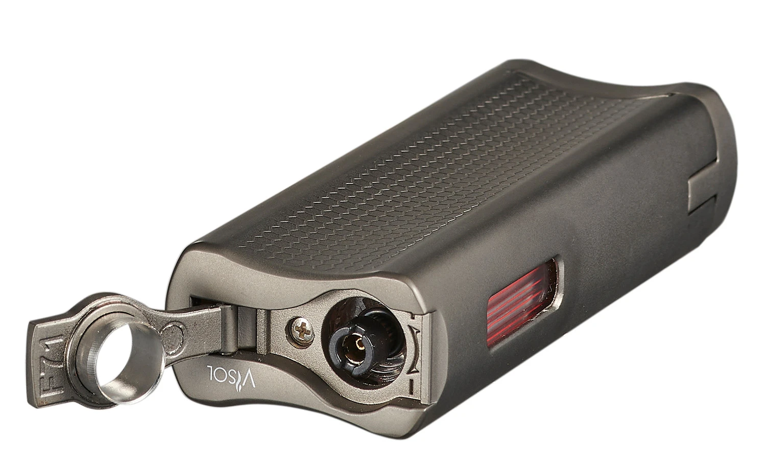 Visol Tiger Double Flame Cigar Lighter - Gunmetal Visol Tiger Double Flame Cigar Lighter - Gunmetal -Cigar Store visol tiger double flame cigar lighter black 152