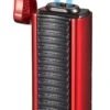 Visol Tiger Double Flame Cigar Lighter - Red -Cigar Store visol tiger double flame cigar lighter red 77