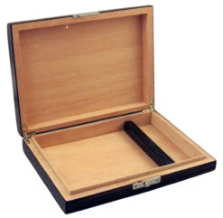 Visol Timber Ebony Wood Travel Cigar Humidor With Humidifier -Cigar Store visol timber ebony wood travel cigar humidor with humidifier 32