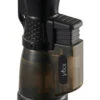 Visol Tiny Triple Flame Torch Lighter - Charcoal -Cigar Store visol tiny triple flame torch lighter foggy chrome 68