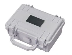 Visol Rider Hard WhitePlastic Travel Humidor - 15 Cigars -Cigar Store visol white rider hard plastic travel humidor 15 cigars 51