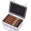 Visol Rider Hard WhitePlastic Travel Humidor - 15 Cigars 1 Visol Rider Hard WhitePlastic Travel Humidor - 15 Cigars -Cigar Store visol white rider hard plastic travel humidor 15 cigars 53
