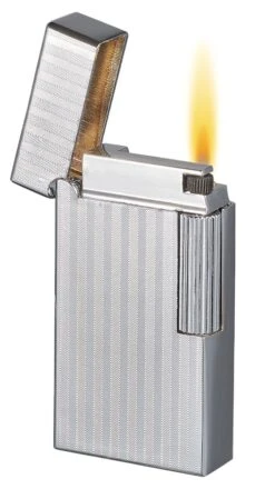Visol Zebra Soft Flame Flint Lighter - Silver -Cigar Store visol zebra soft flame flint lighter silver 57