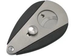 Xi3 Rubberized Black Cigar Cutter - Free Engraving