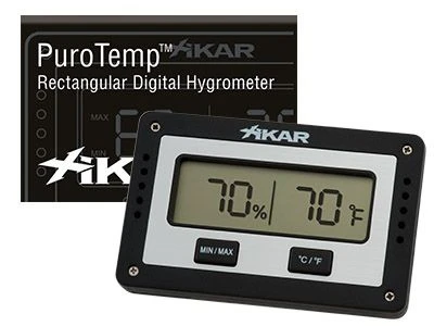 Xikar Rectangular Digital Hygrometer Xikar Rectangular Digital Hygrometer -Cigar Store xikar rectangular digital hygrometer 53