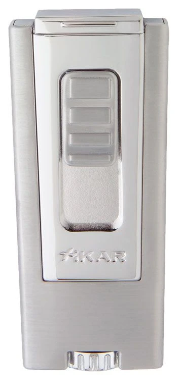 Xikar Trezo Triple Torch Flame Lighter - Silver and Chrome Xikar Trezo Triple Torch Flame Lighter - Silver And Chrome -Cigar Store xikar trezo triple torch flame lighter silver and chrome 44